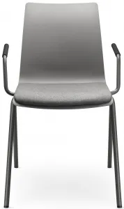 LD SEATING Konferenčná stolička EVO 011-N3,BR sivá podnož