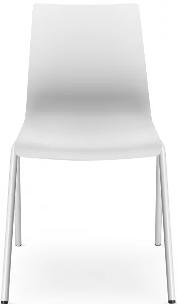 LD SEATING Konferenčná stolička EVO 010-N0 biela podnož