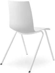 LD SEATING Konferenčná stolička EVO 010-N0 biela podnož