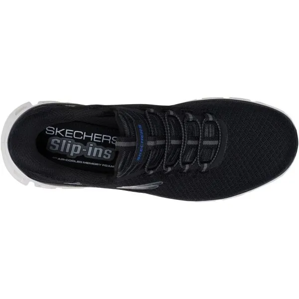 Skechers GLIDE-STEP - NOXUS Pánska vychádzková obuv, čierna, veľkosť