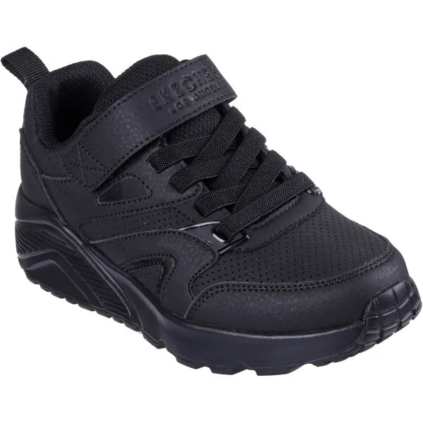 Skechers UNO LITE - ECHO SURGE Detská vychádzková obuv, čierna, veľkosť