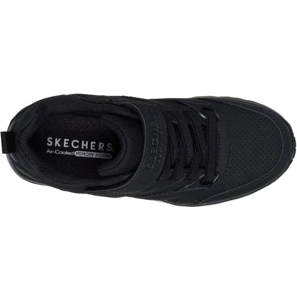 Skechers UNO LITE - ECHO SURGE Detská vychádzková obuv, čierna, veľkosť