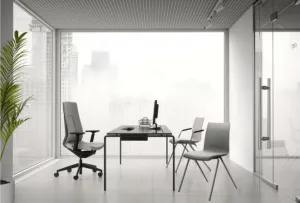 LD SEATING Konferenčná stolička EVO 011-N3 sivá podnož