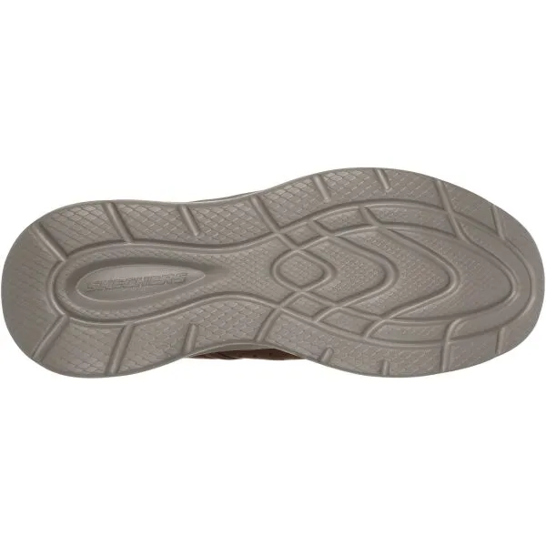 Skechers GARNER - NEWICK Pánska vychádzková obuv, hnedá, veľkosť