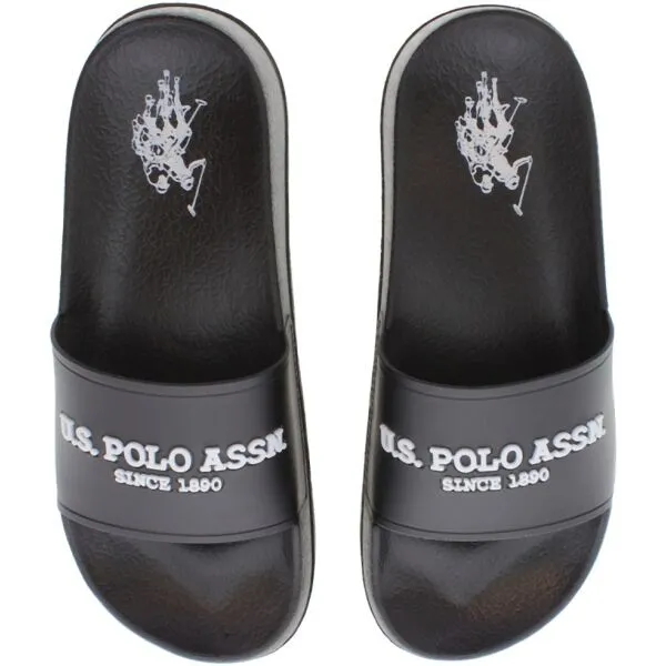 U.S. POLO ASSN. AMAMI Dámske šľapky, čierna, veľkosť