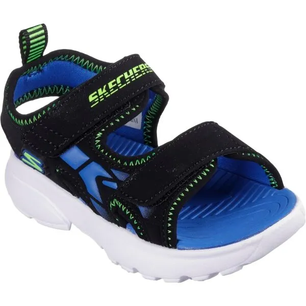Skechers RAZOR SPLASH - AQUA BUDDIES Detské sandále, čierna, veľkosť