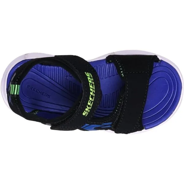 Skechers RAZOR SPLASH - AQUA BUDDIES Detské sandále, čierna, veľkosť
