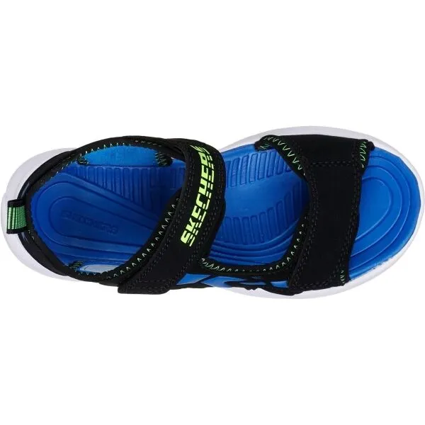 Skechers RAZOR SPLASH - AQUA BUDDIES Detské sandále, čierna, veľkosť