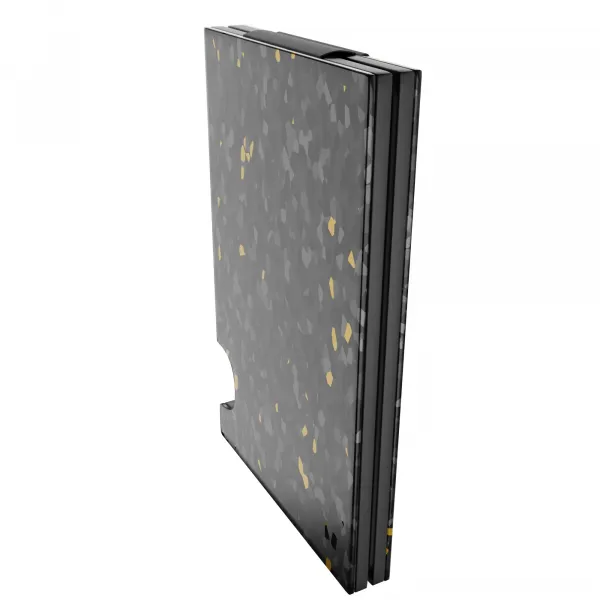 Innocent Smart AirTag Strap Wallet - Forged Carbon Black/Gold