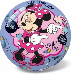 Lopta Minnie nafúknutá 23 cm v sieťke