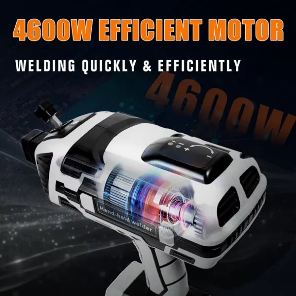 AMOEBA Jednoručná pištoľová zváračka na 220V 4600W pre 2,5 až 3,2 elektródy nastaviteľný prúdový rozsah