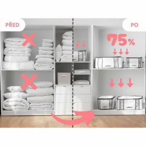 Compactor Úložný box s vákuovým vrecom M Life, M