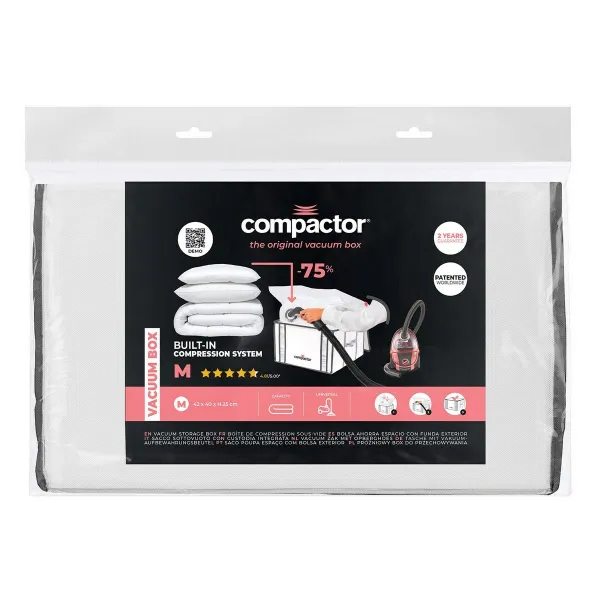 Compactor Úložný box s vákuovým vrecom M Life, M