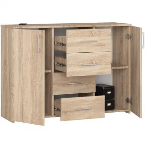 Ak furniture Komoda Torvi K 110 cm dub sonoma