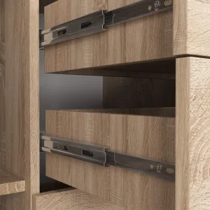 Ak furniture Komoda Torvi K 110 cm dub sonoma