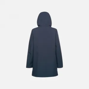 Dark blue women's parka Geox Floretia - Women's