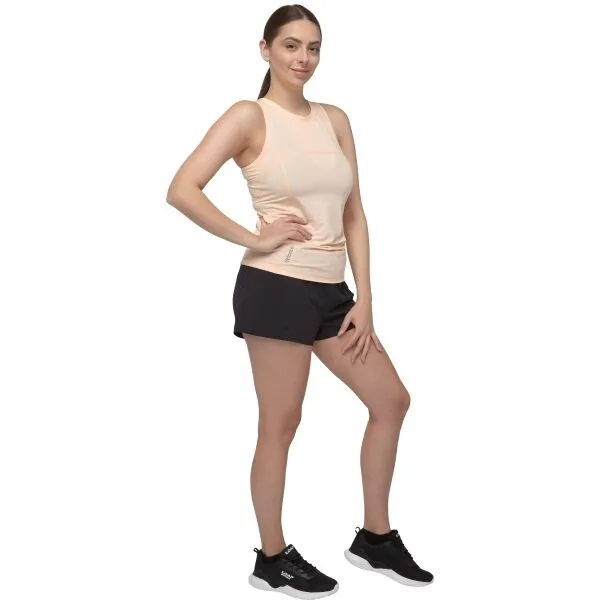 Fitforce EPIZA Dámsky fitness top, lososová, veľkosť