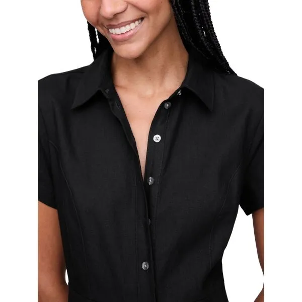 GAP Linen shirt maxi dress - Women's
