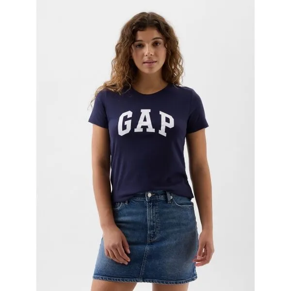 GAP CLASSIC Dámske tričko, tmavo modrá, veľkosť