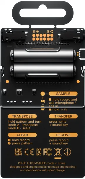 Teenage Engineering PO-35 speak