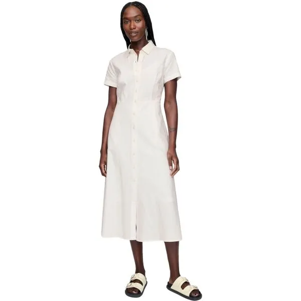 GAP Linen shirt maxi dress - Women's