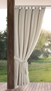 Hotový záves GARDEN 2 béžový - na priechodkách