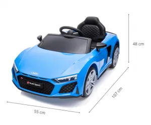 Elektrické autíčko Milly Mally Audi R8 Spyder Blue