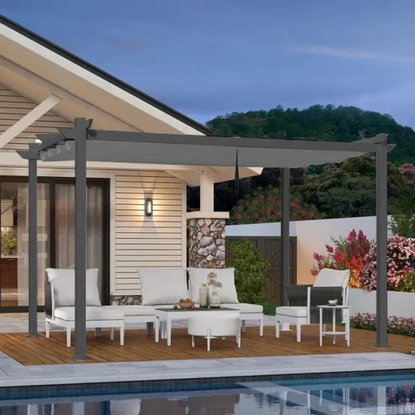 JAKS Záhradný altánok pergola 4 x 3 m Farebné varianty: béžová