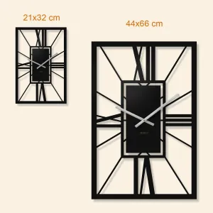 Drevené rímske hodiny - Arch Deco