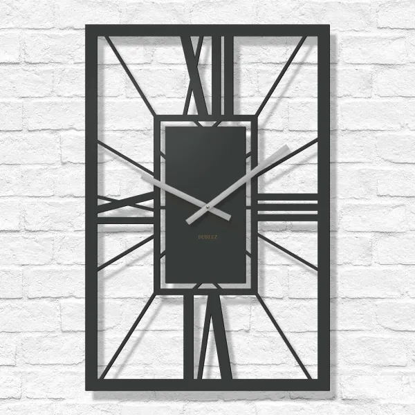 Drevené rímske hodiny - Arch Deco