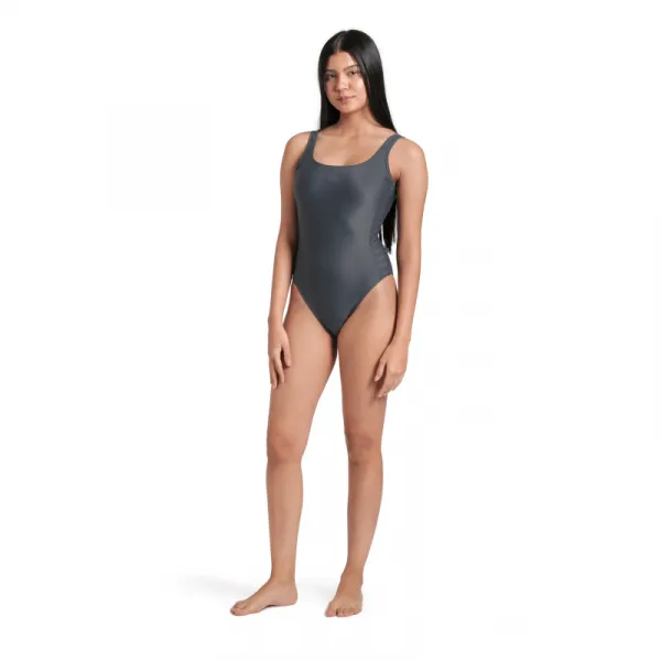 Dámske plavecké jednodielne plavky ARENA WOMENS TEAM STRIPE SWIMSUIT U BACK