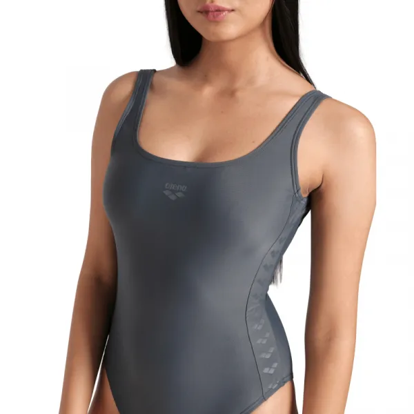Dámske plavecké jednodielne plavky ARENA WOMENS TEAM STRIPE SWIMSUIT U BACK