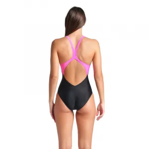 Dámske plavecké jednodielne plavky ARENA WOMENS FLOW SWIMSUIT V BACK LB