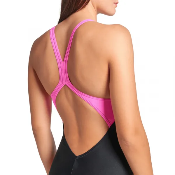 Dámske plavecké jednodielne plavky ARENA WOMENS FLOW SWIMSUIT V BACK LB