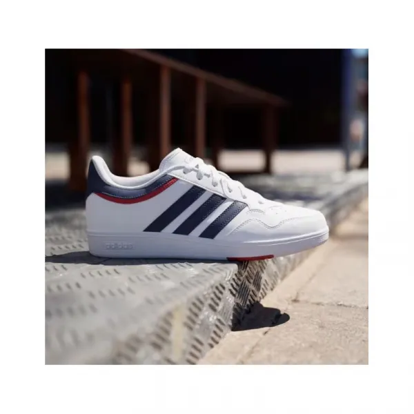 Pánska rekreačná obuv ADIDAS Hoops 4.0 M cloud white dark blue team power red