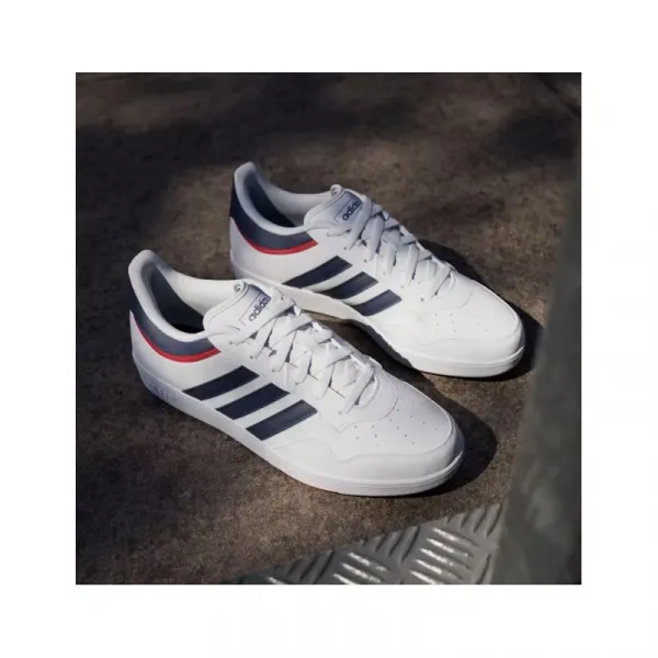 Pánska rekreačná obuv ADIDAS Hoops 4.0 M cloud white dark blue team power red