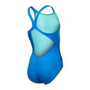 Dievčenské plavecké jednodielne plavky ARENA GIRLS MULTI COLOURS SWIMSUIT V BACK