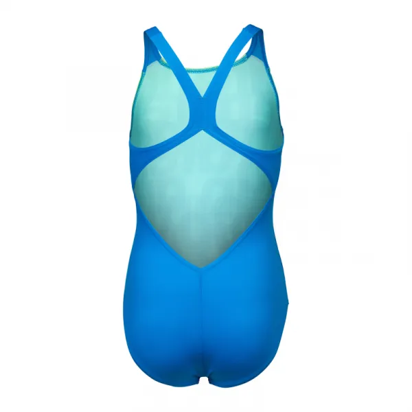 Dievčenské plavecké jednodielne plavky ARENA GIRLS MULTI COLOURS SWIMSUIT V BACK