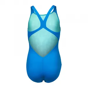 Dievčenské plavecké jednodielne plavky ARENA GIRLS MULTI COLOURS SWIMSUIT V BACK