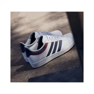 Pánska rekreačná obuv ADIDAS Hoops 4.0 M cloud white dark blue team power red