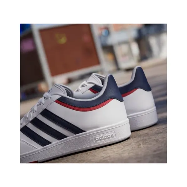 Pánska rekreačná obuv ADIDAS Hoops 4.0 M cloud white dark blue team power red