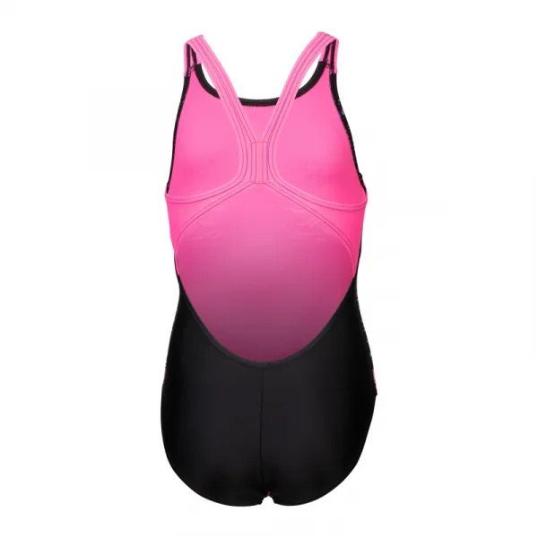 Dievčenské plavecké jednodielne plavky ARENA GIRLS RHYTHM SWIMSUIT V BACK L