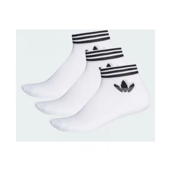 Ponožky ADIDAS ORIGINALS 3-PACK - TREF ANK SCK HC WHITE BLACK