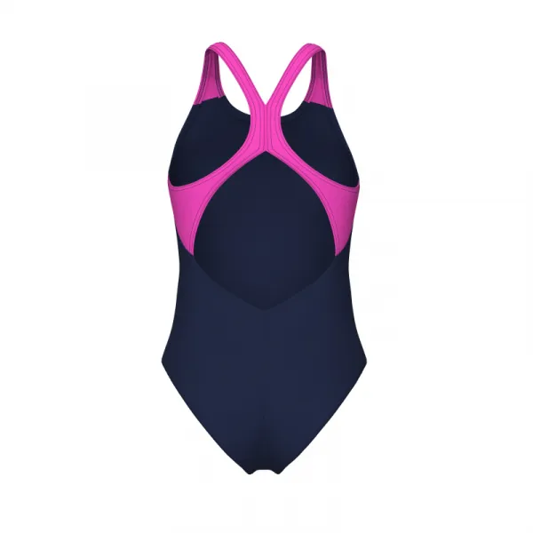 Dámske plavecké jednodielne plavky ARENA WOMENS BRIGHT GLARE SWIMSUIT V BACK