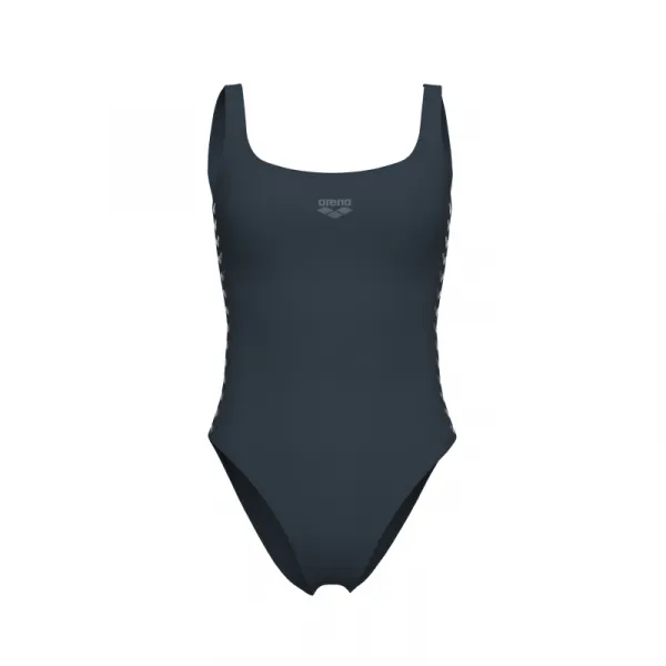 Dámske plavecké jednodielne plavky ARENA WOMENS TEAM STRIPE SWIMSUIT U BACK