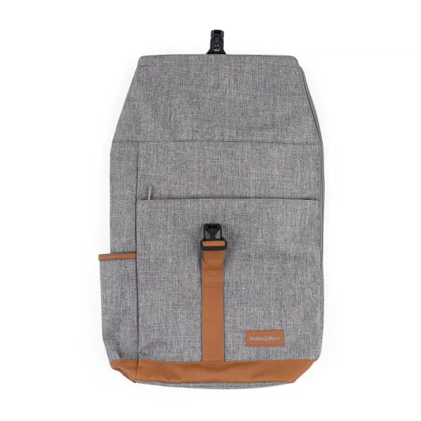 PETITEMARS Prebaľovací batoh Petite&Mars Jackob Ultimate Grey