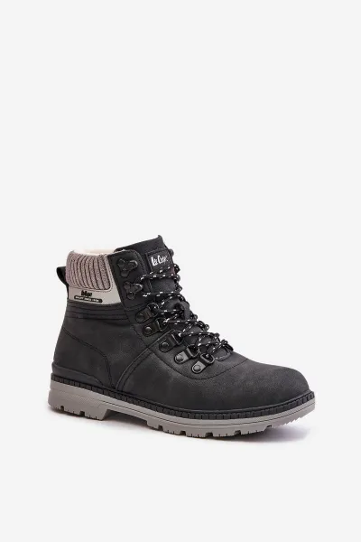 Insulated women's trappers Lee Cooper black