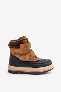 Insulated Boys' Snow Boots Lee Cooper Camel