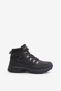 Insulated men's trekking shoes Lee Cooper black
