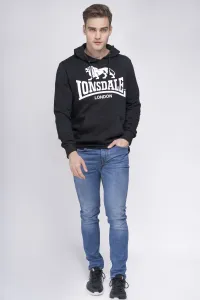 Lonsdale Men's hooded sweatshirt slim fit